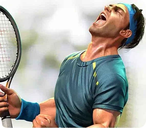 Play online in Ultimate Tennis: Online 3D-team Ultimate Tennis: Online 3D-team logo